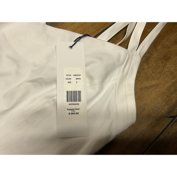Adam Lippes White Strappy Dress Size 6NWT - Picture 8 of 14
